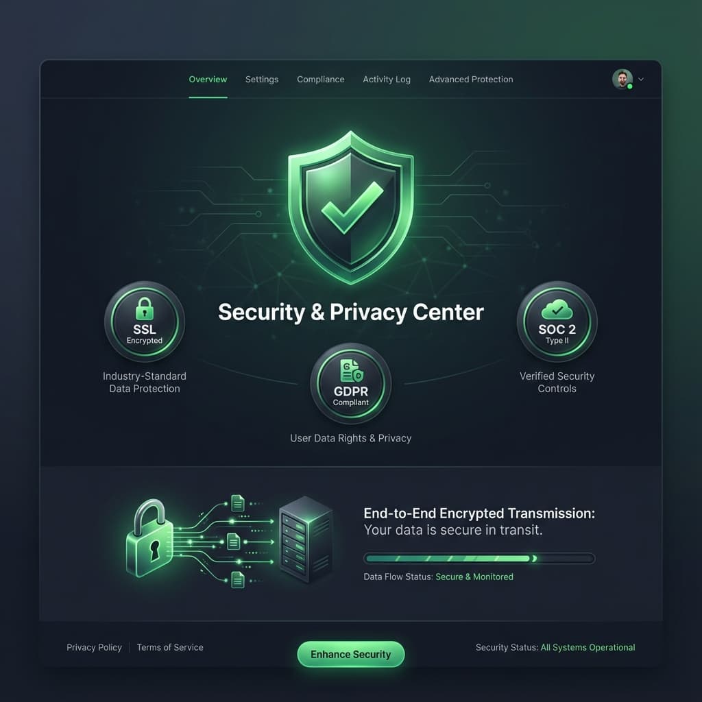 Security and Privacy Features