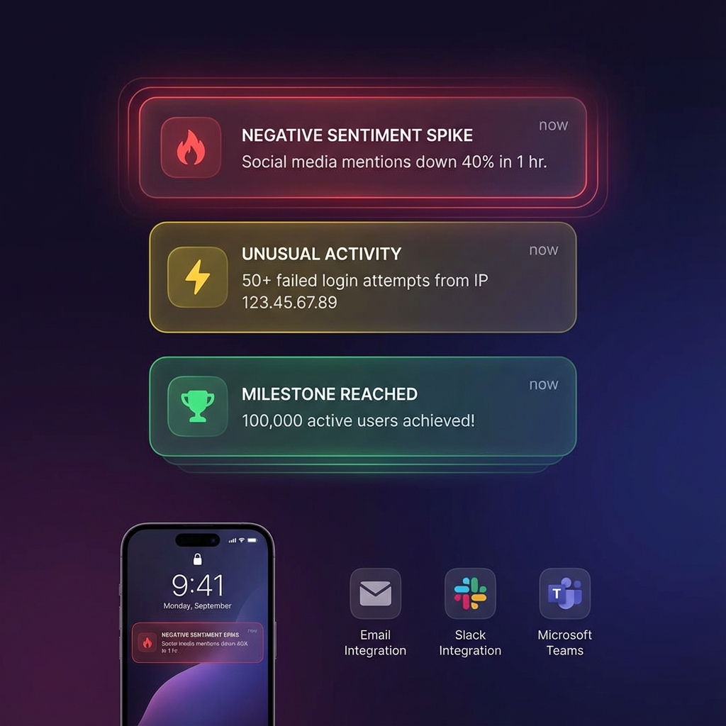 Real-time Alerts System