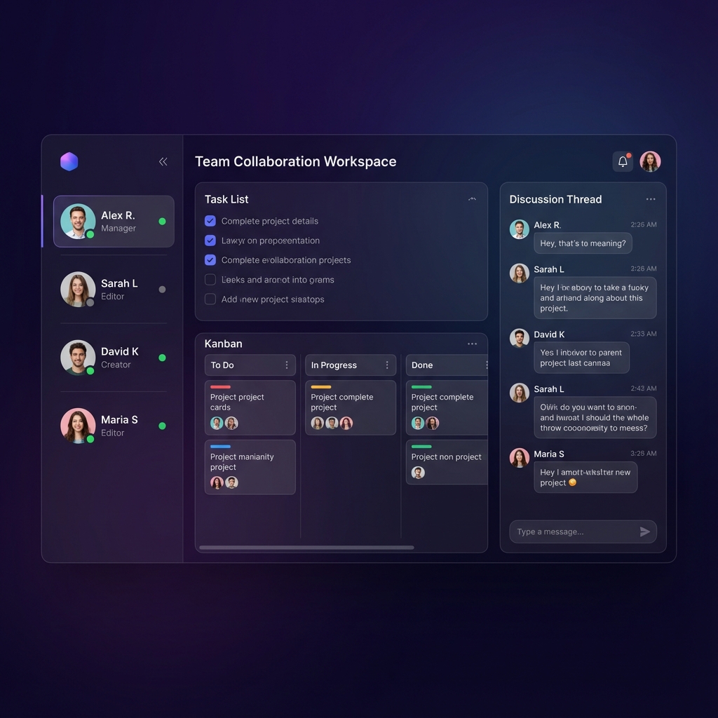 Team Collaboration Workspace